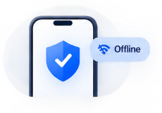 Private & 100% Offline